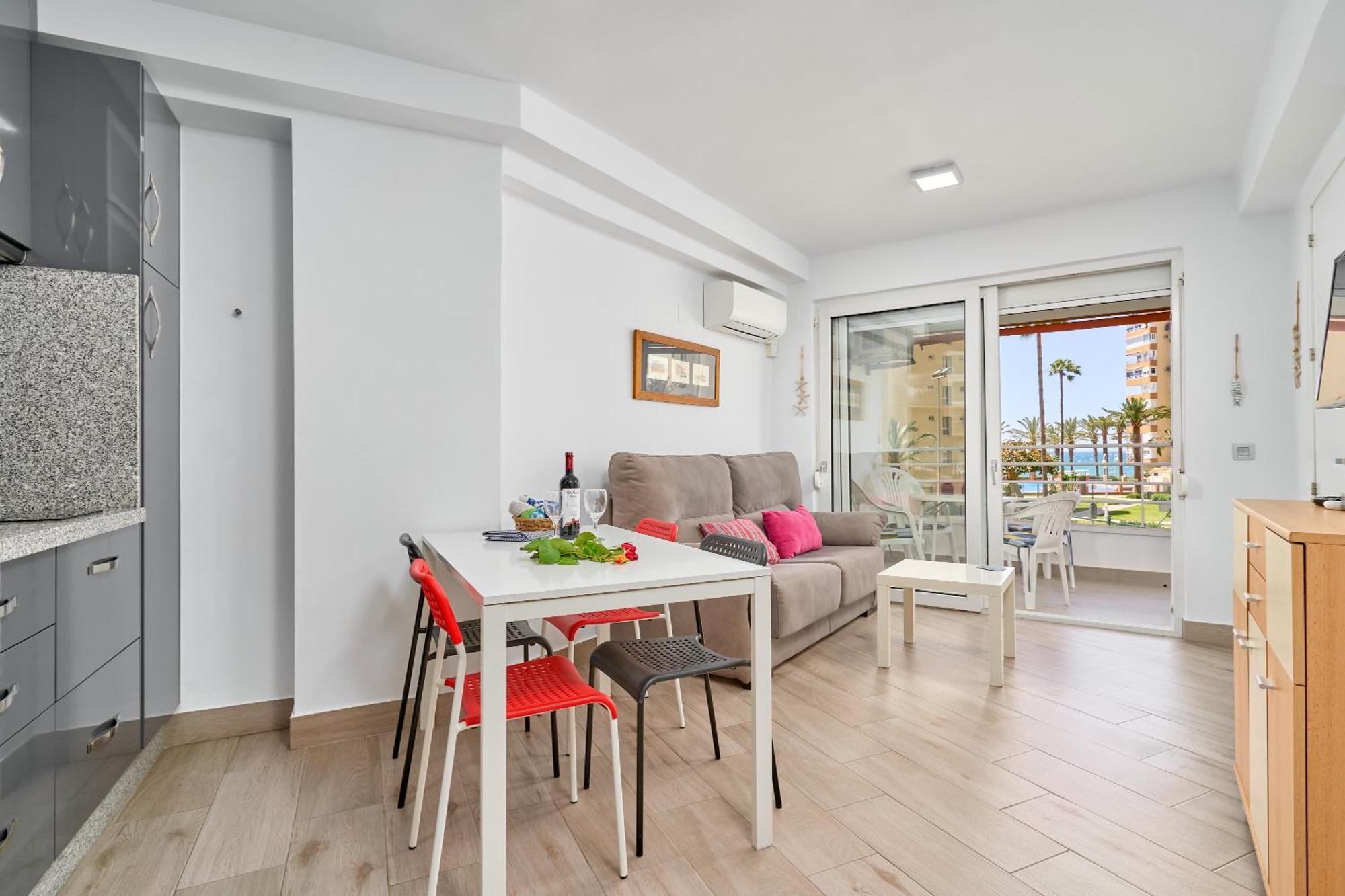 Apartamento Primera Linea Playa אלגארובו-קוסטה מראה חיצוני תמונה